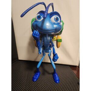Disney Pixar A Bugs Life Flik Ant Figure Talking Animated Figure 13" Tested Work